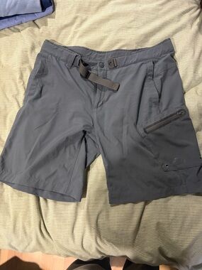 The north face Men's Gray Outdoor Performance Shorts